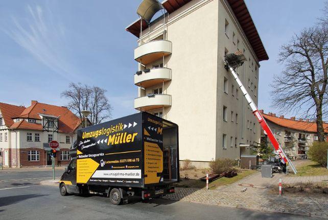 Möbellift schnell und einfach in Rammenau